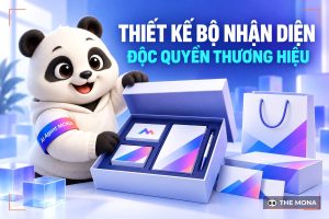 Thiết kế bộ nhận diện thương hiệu độc quyền cùng MONA Media
