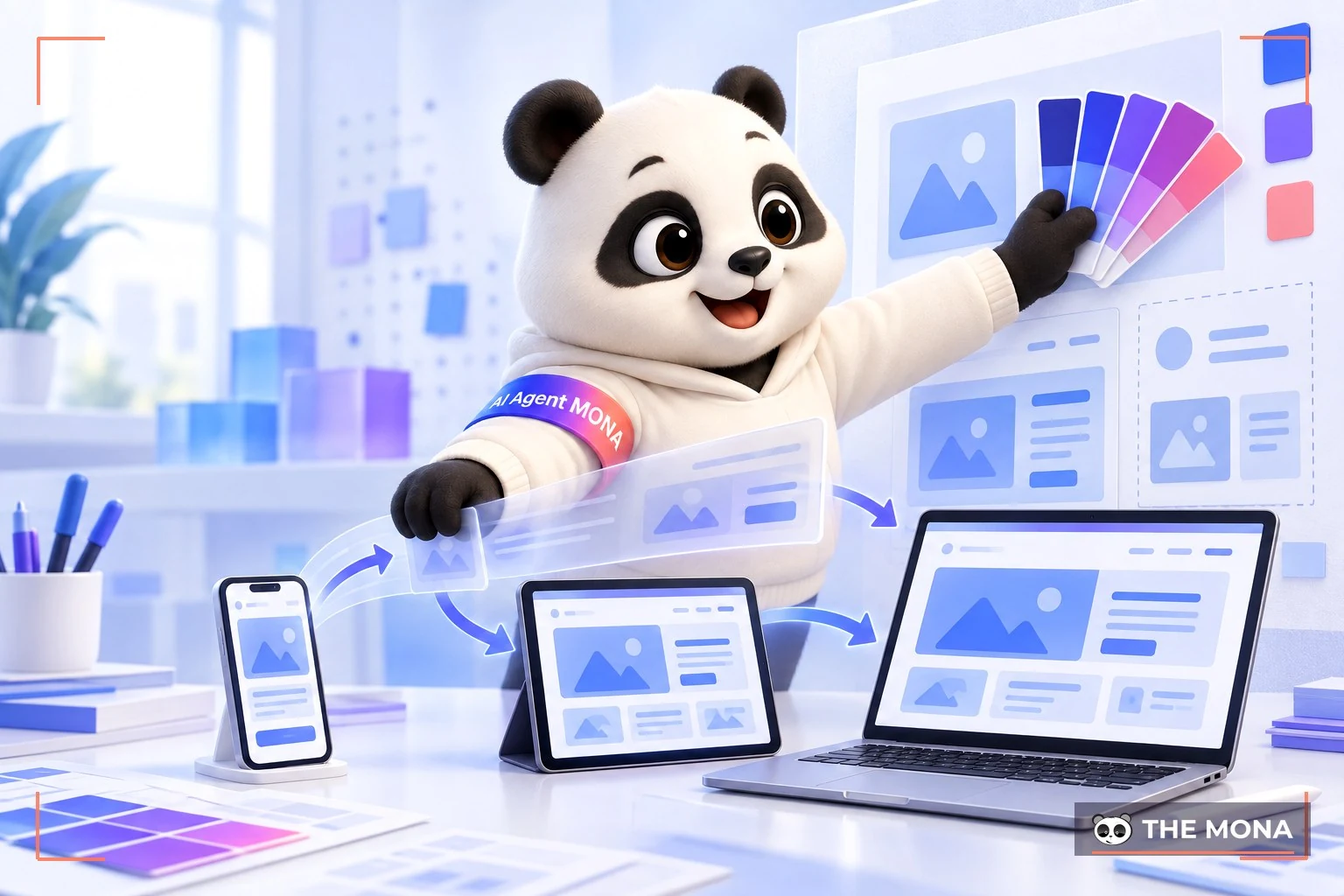 Thiết kế giao diện mới lạ, độc quyền và chuẩn Responsive