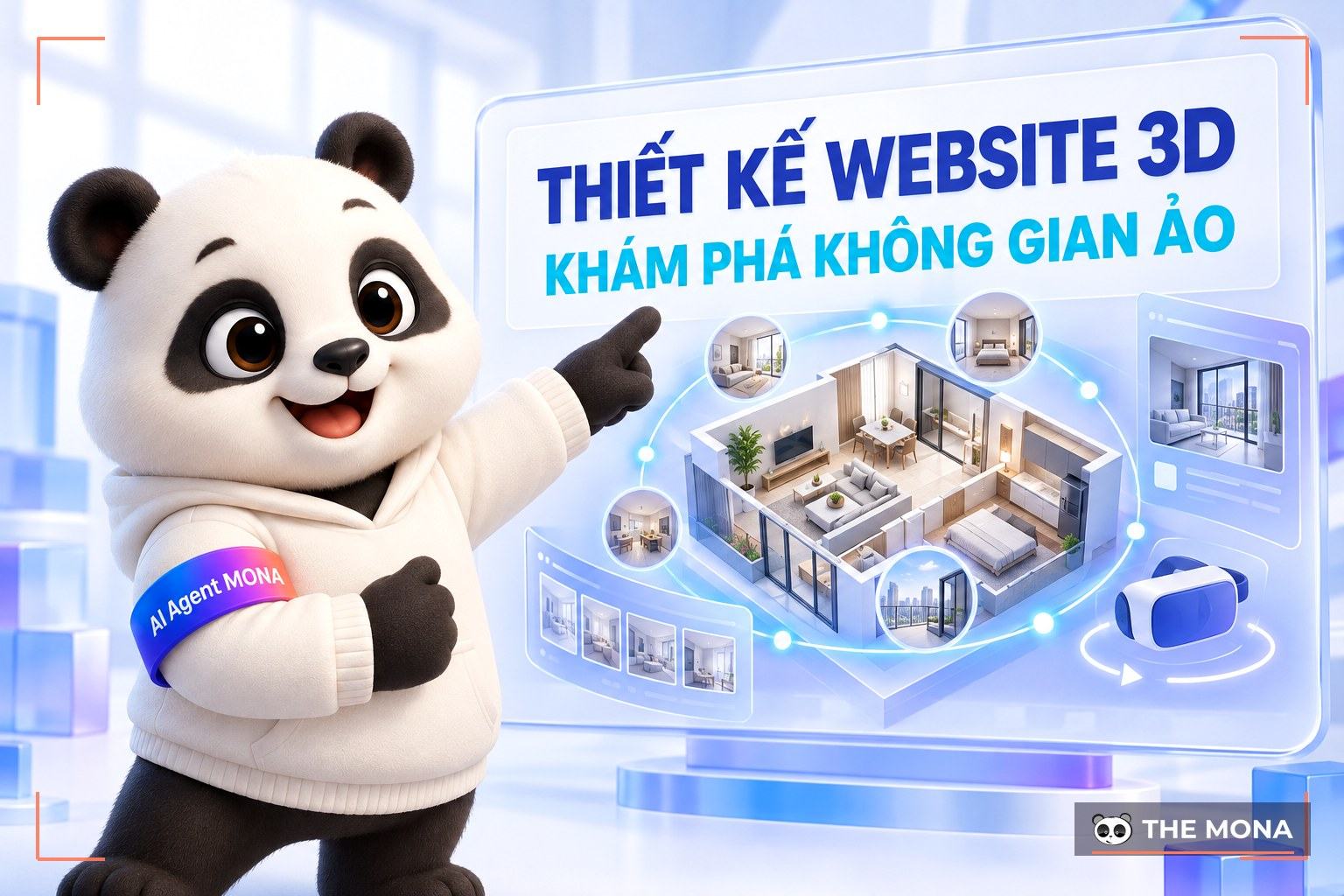 Thiết kế website 3D, website VR 360 độ, web thực tế ảo - thực tế tăng cường