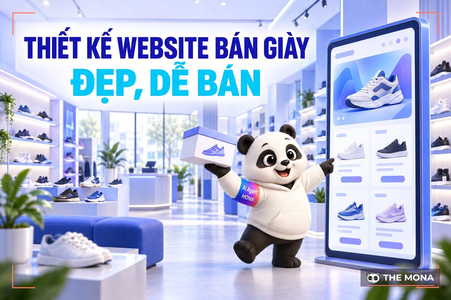 Thiết kế website bán giày dép thời trang - Giao diện đẹp, dễ bán