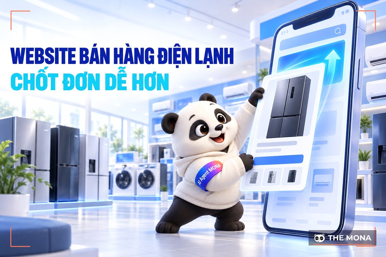 Dịch vụ thiết kế website bán hàng điện lạnh