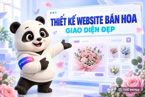 Dịch vụ thiết kế website bán hoa chuyên nghiệp, giao diện đẹp