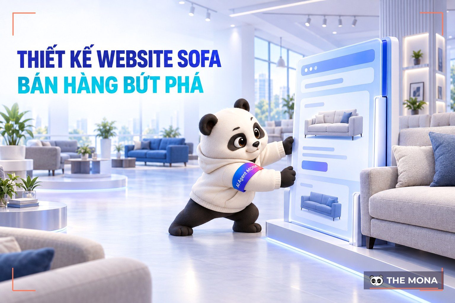 Dịch vụ thiết kế website bán sofa