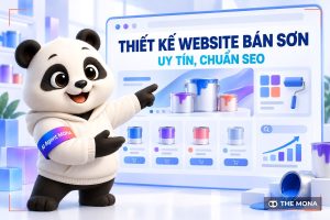 Dịch vụ thiết kế website bán sơn uy tín, chuẩn SEO