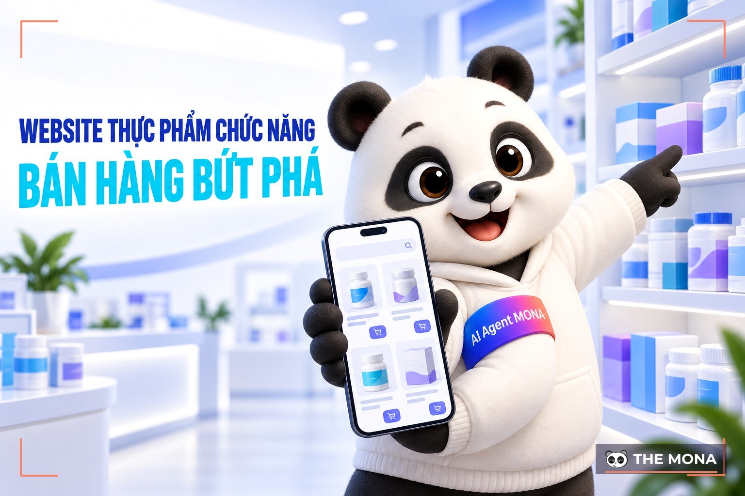 Dịch vụ thiết kế website bán thực phẩm chức năng