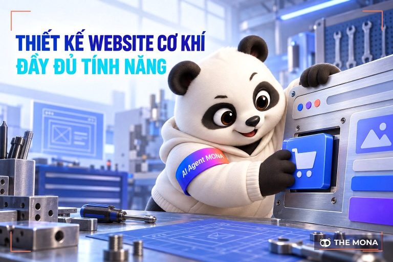 Dịch vụ thiết kế website cơ khí trọn gói, đầy đủ tính năng