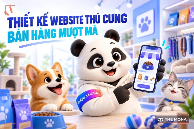 Thiết kế website cửa hàng thú cưng – Pet shop trọn gói giá tốt