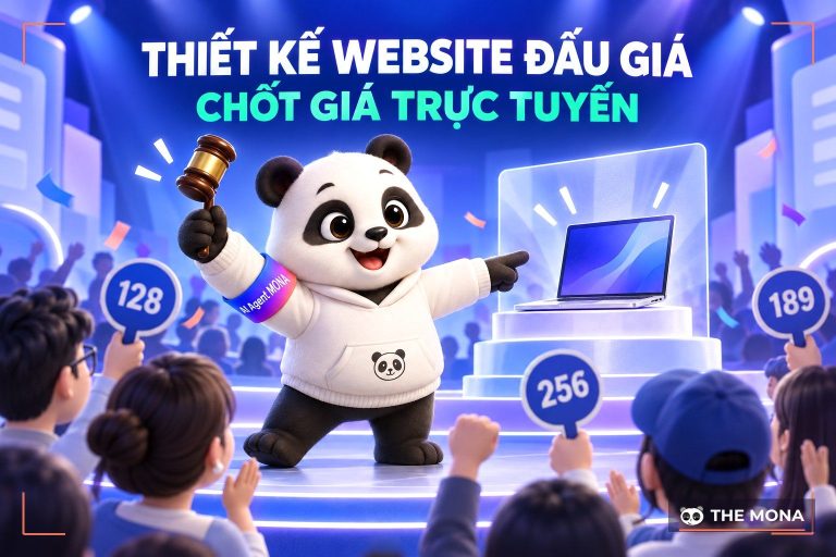 Thiết kế website đấu giá – đấu thầu, mua bán trực tuyến