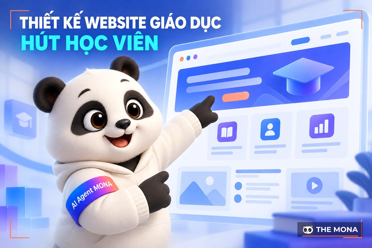 Thiết kế website giáo dục, trường học chuyên nghiệp, thu hút học viên