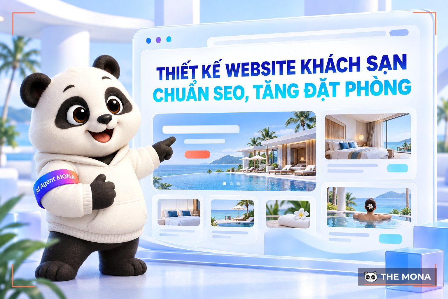 Thiết kế website khách sạn – resort - khu nghỉ dưỡng chuẩn SEO