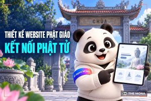 Thiết kế website Phật Giáo kết nối phật tử trên không gian số