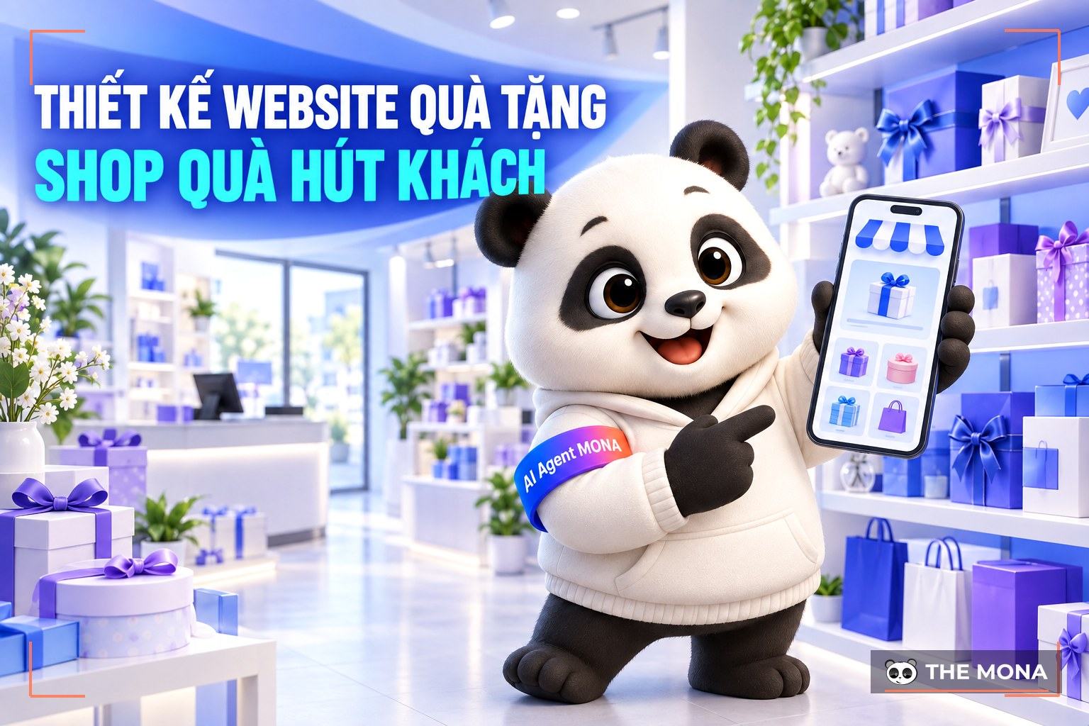 Dịch vụ thiết kế website quà tặng, shop quà lưu niệm