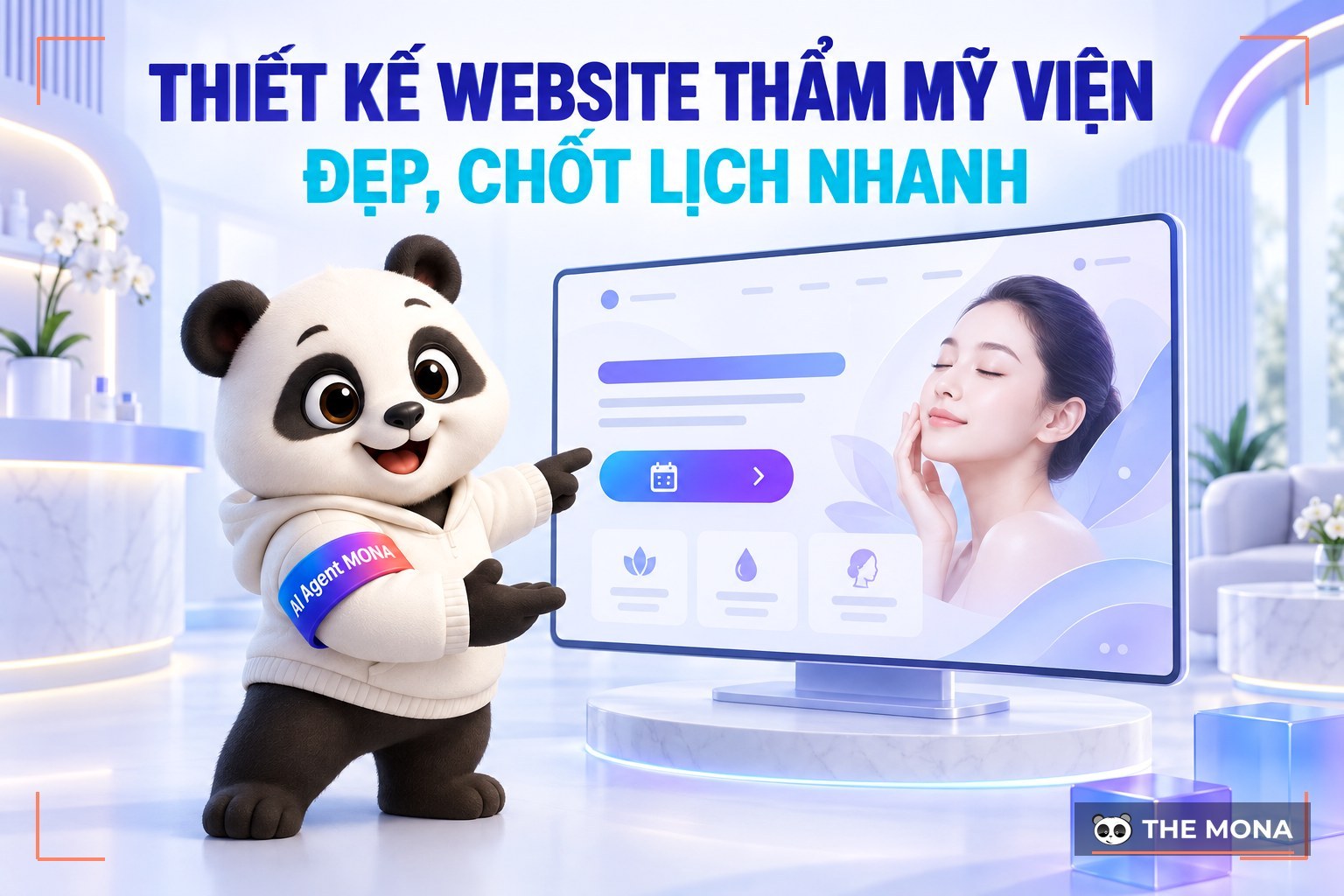 Thiết kế website thẩm mỹ viện, spa làm đẹp, salon chăm sóc sắc đẹp