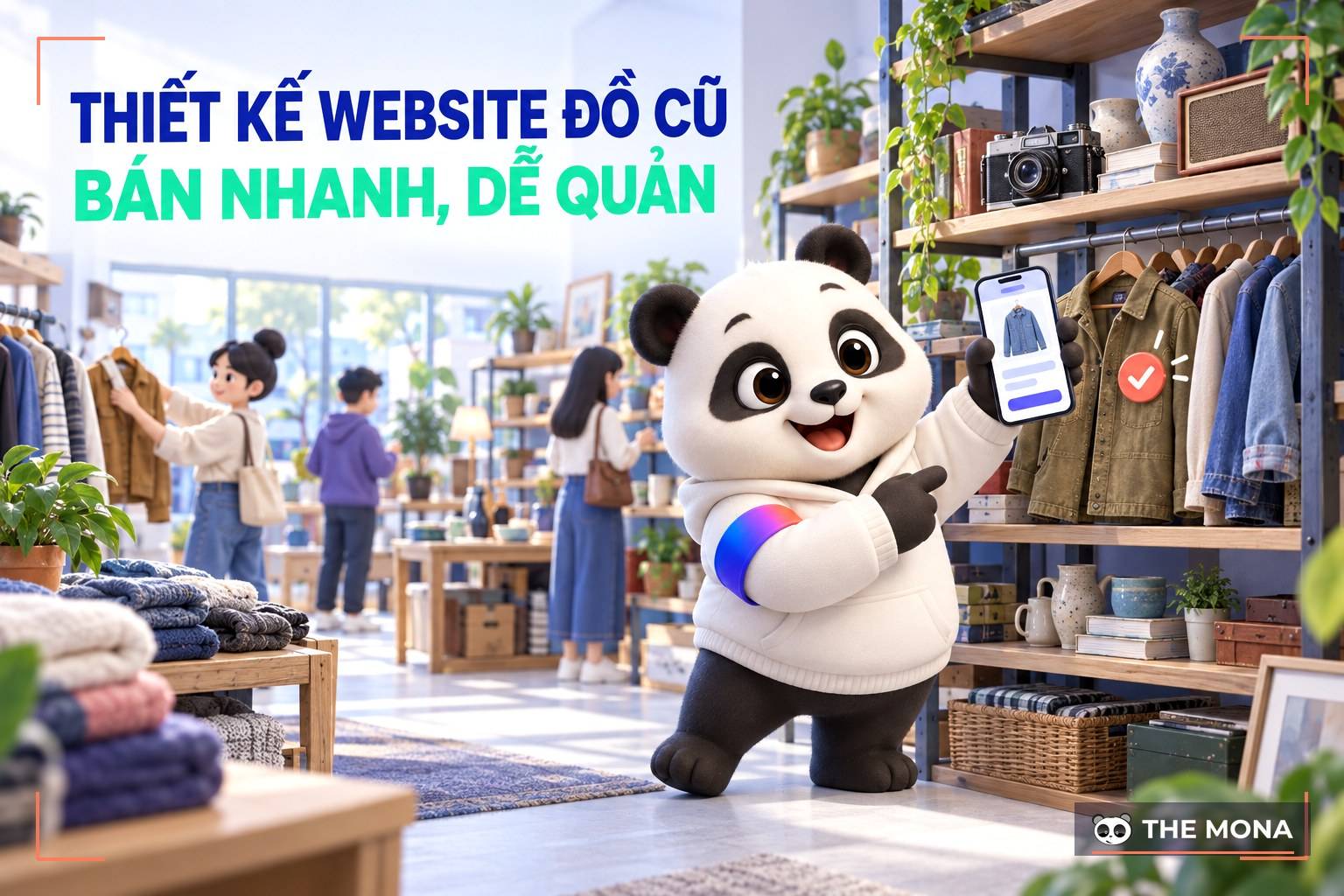 Dịch vụ thiết kế website mua bán đồ cũ