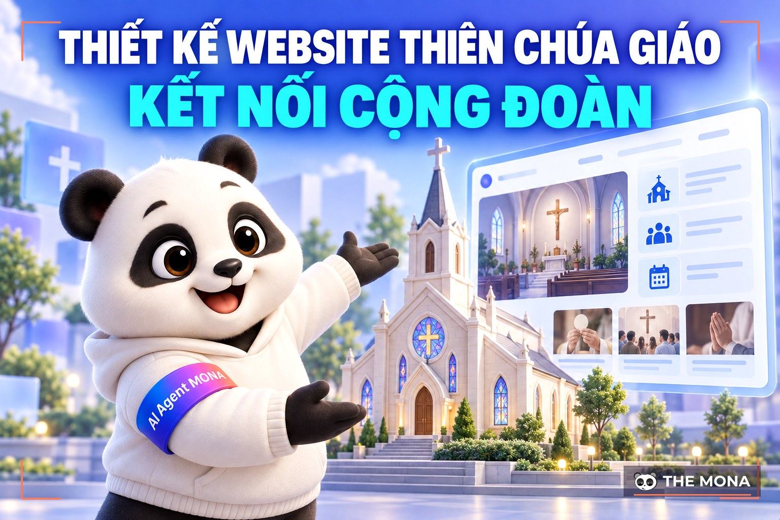 Dịch vụ thiết kế website Thiên chúa giáo