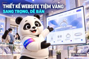 Dịch vụ thiết kế website tiệm vàng chuyên nghiệp, uy tín