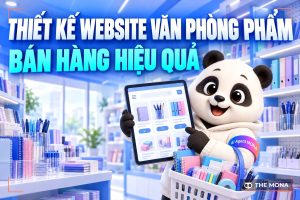 Thiết kế website văn phòng phẩm trọn gói, giá hợp lý
