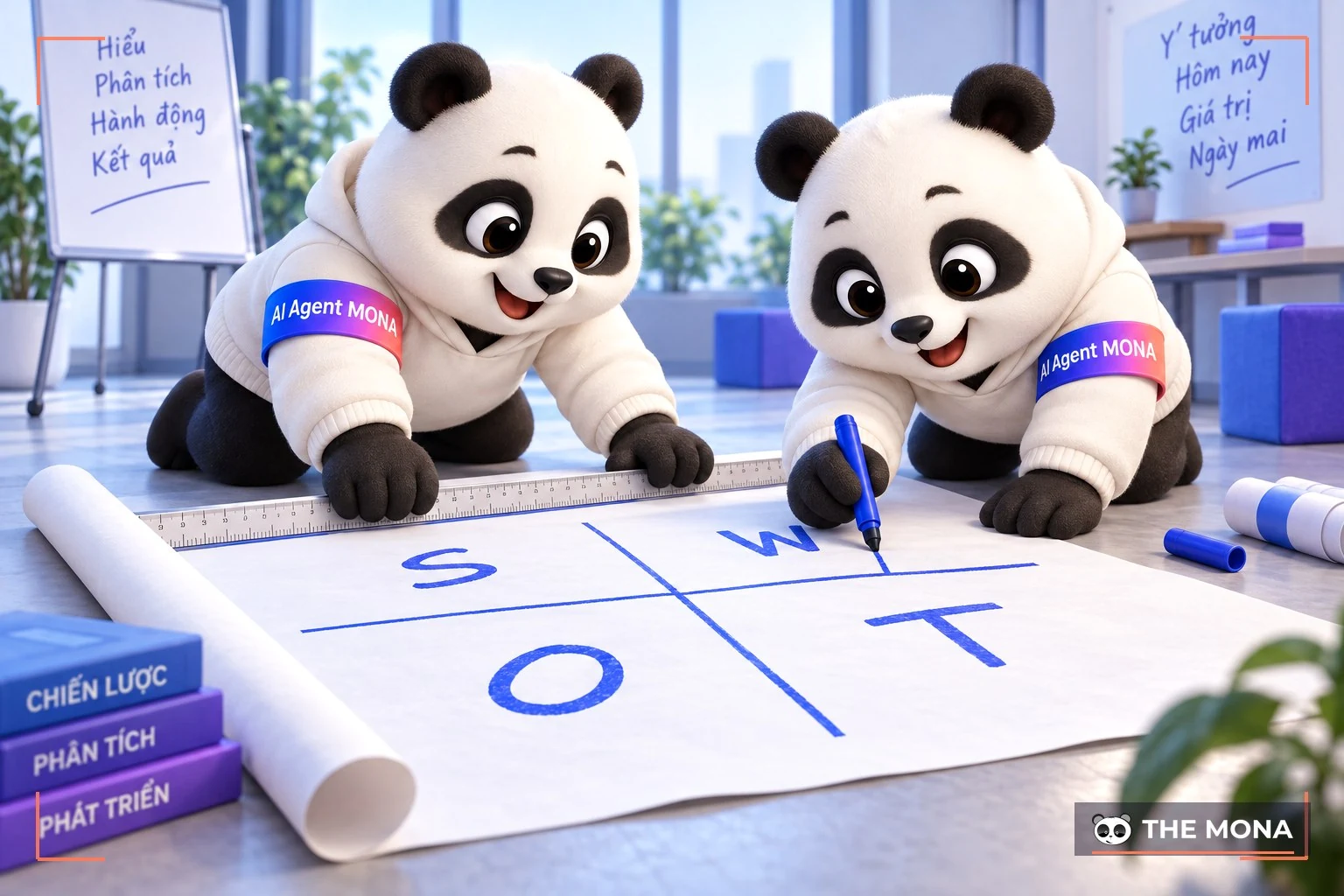 thiết lập mô hình swot