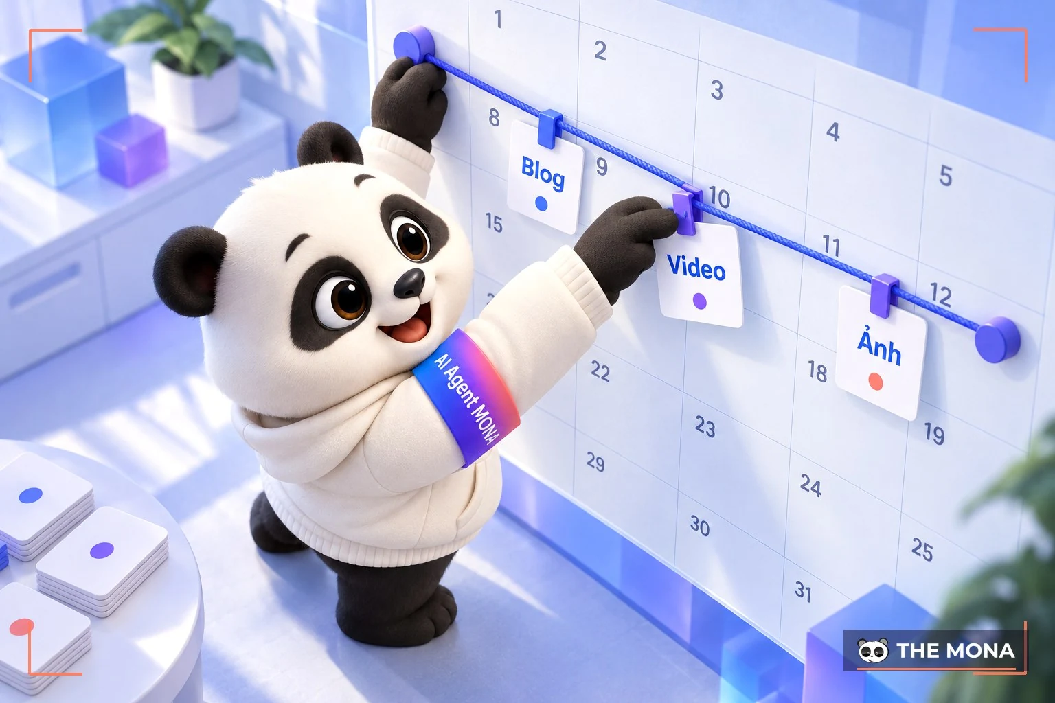 Thực hiện kế hoạch content tổng thể
