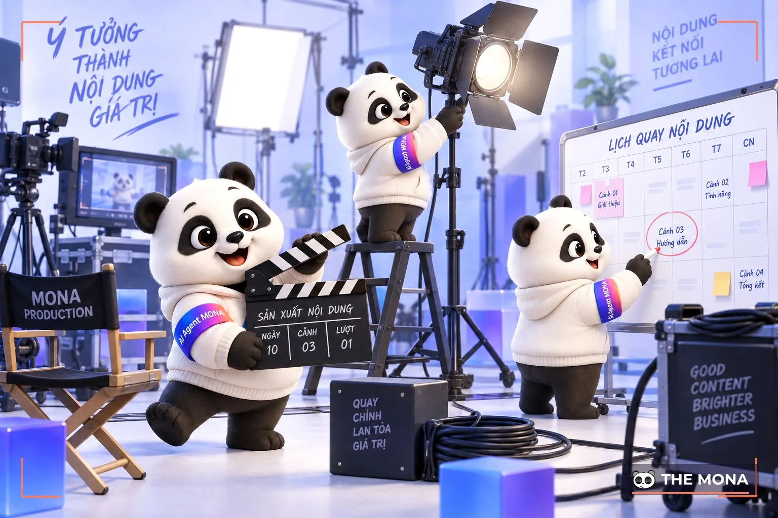 Thực hiện lên kế hoạch quay video
