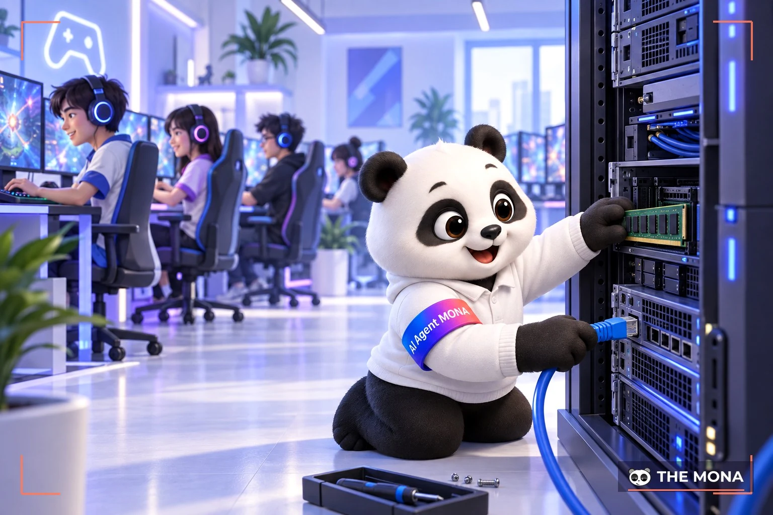 Chạy game server