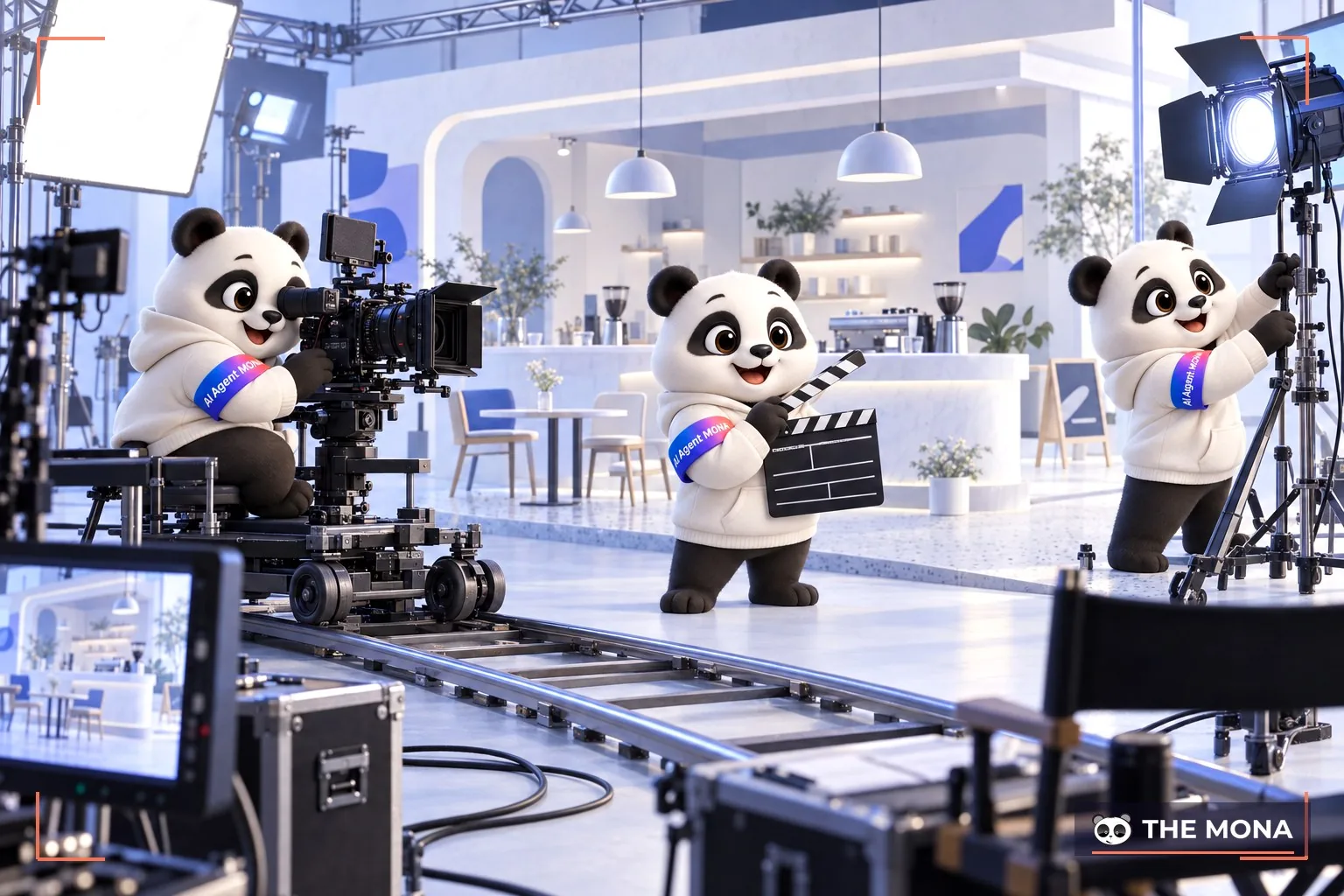 Tiến hành quá trình sản xuất TVC quảng cáo cùng đội ngũ