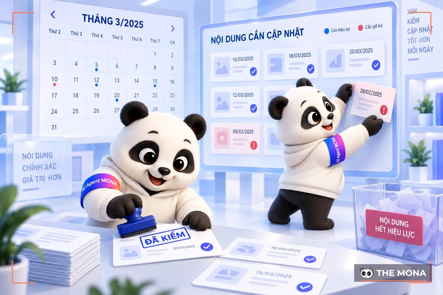 Duy trì tính cập nhật của thông tin
