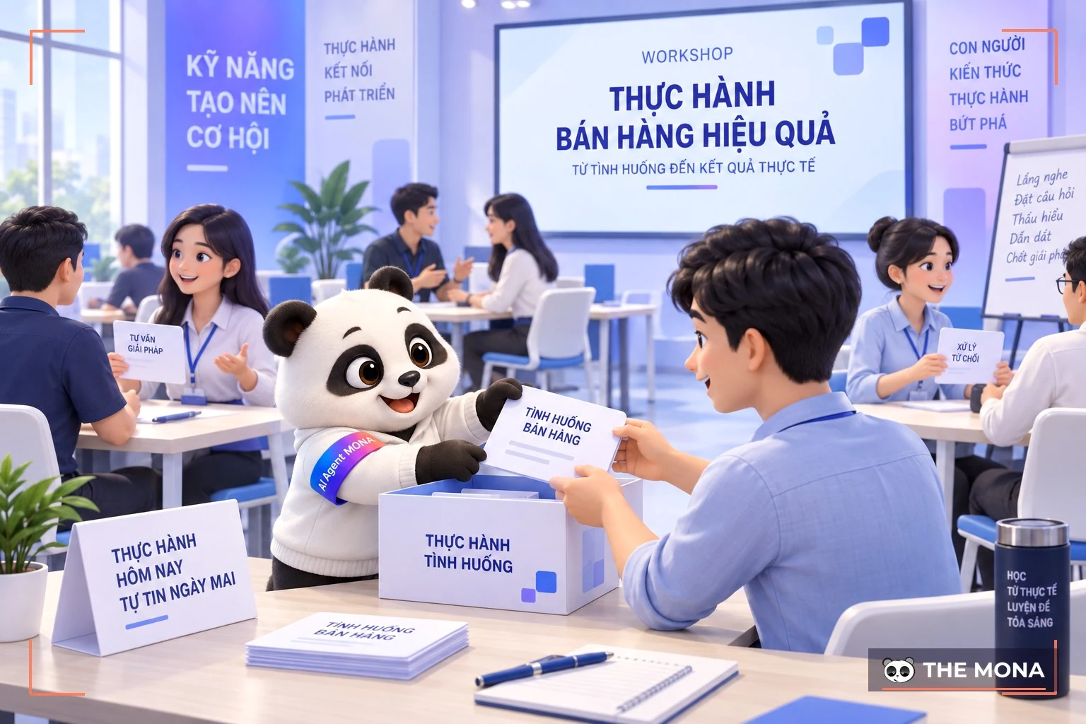 Tổ chức workshop đào tạo nhân viên bán hàng