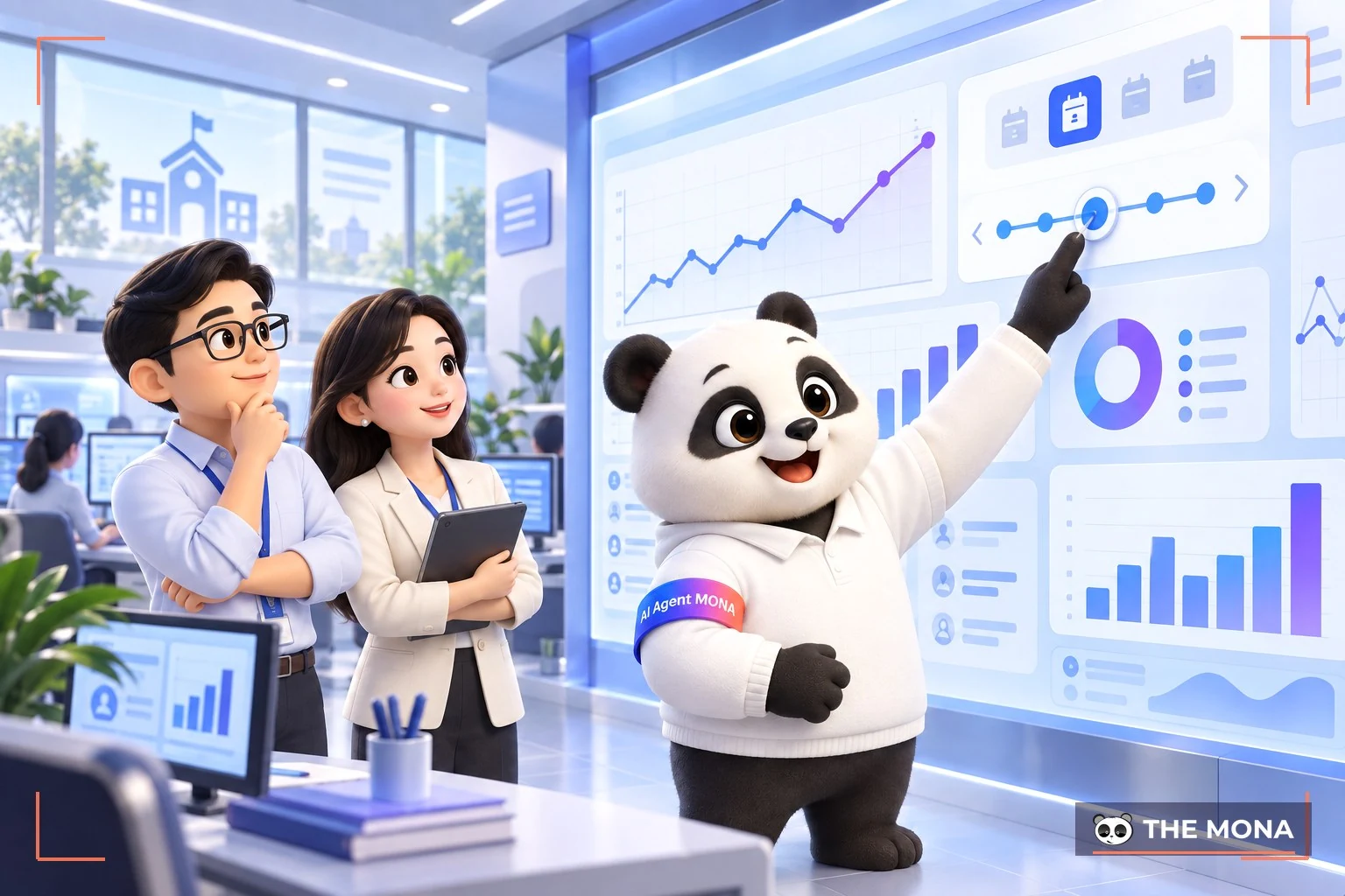 Chức năng thống kê lượng truy cập trên web giáo dục