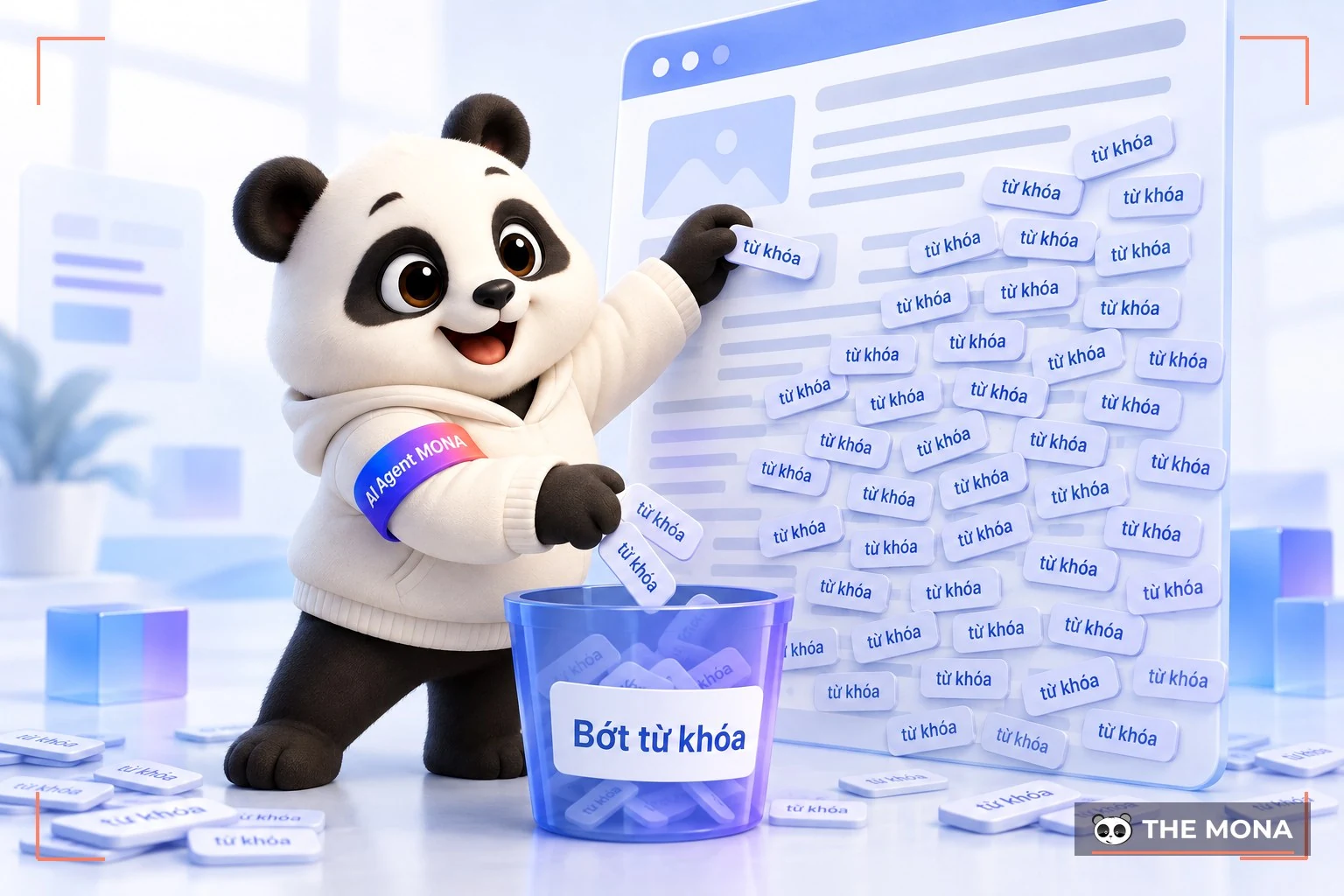 Tránh nhồi nhét quá nhiều từ khóa vào bài viết