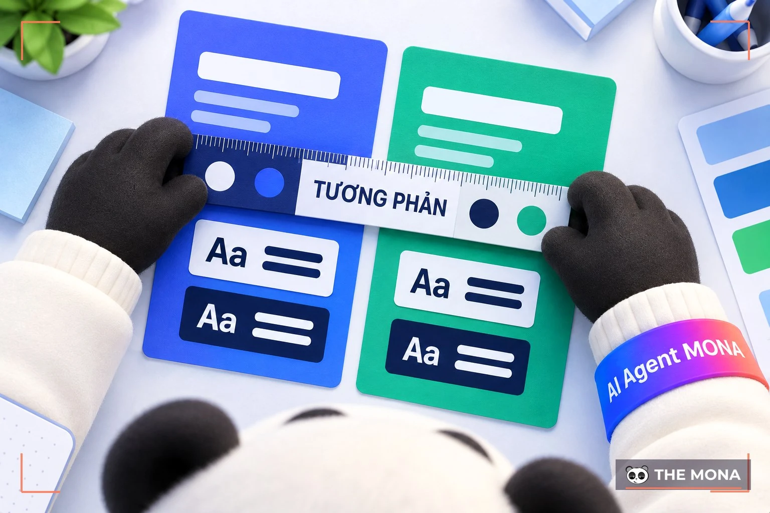 độ tương phản màu sắc