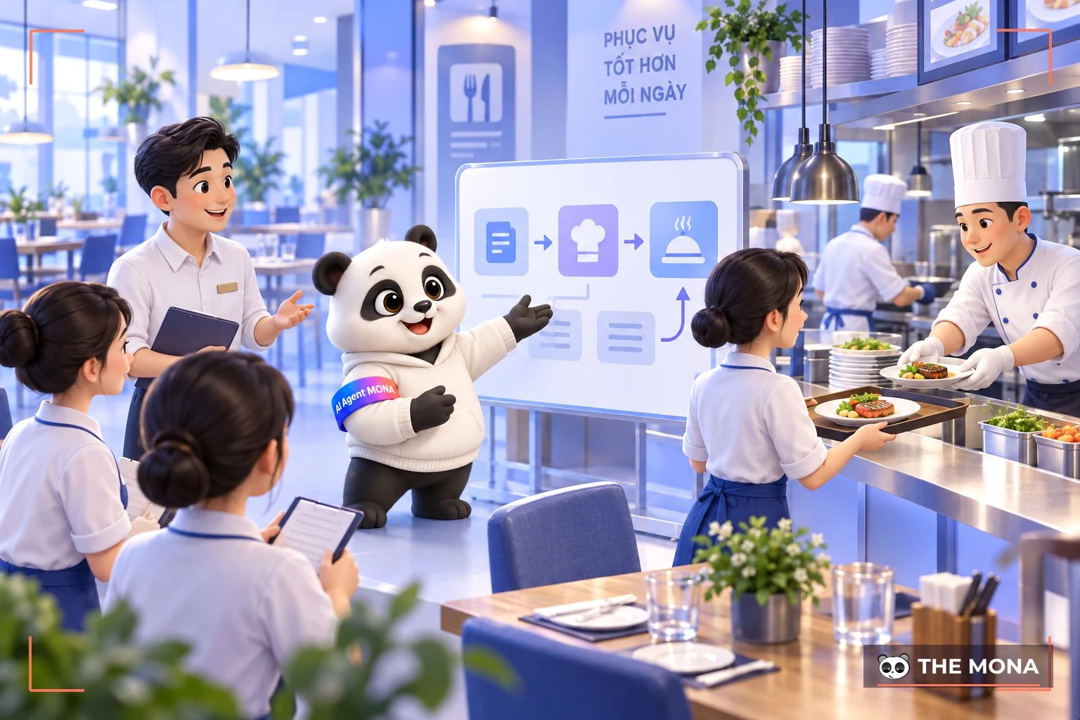 Đảm bảo chất lượng bếp trưởng và đầu bếp