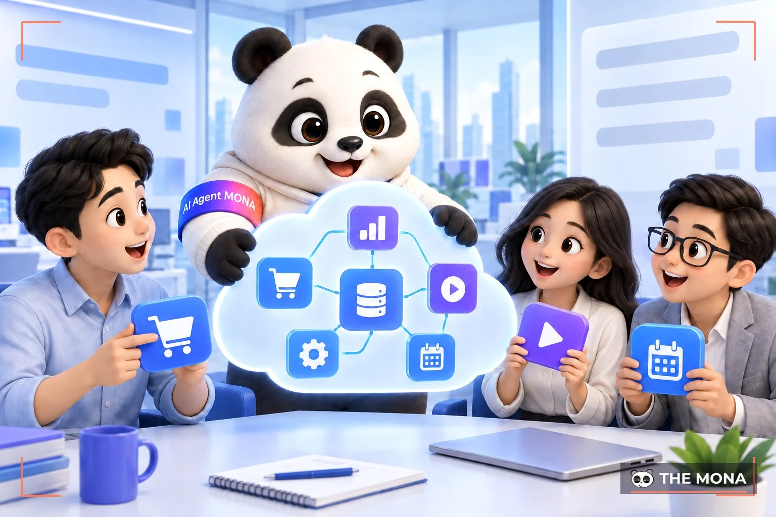Ứng dụng cloud server cho ngành bán lẻ giáo dục