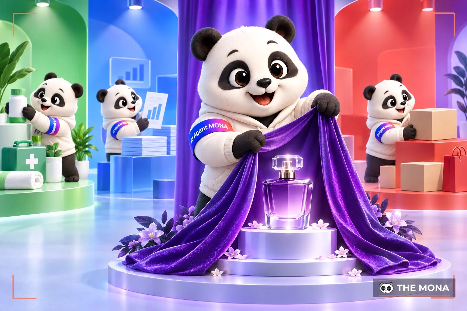 Cách chọn màu sắc trong TVC của Enchanteur
