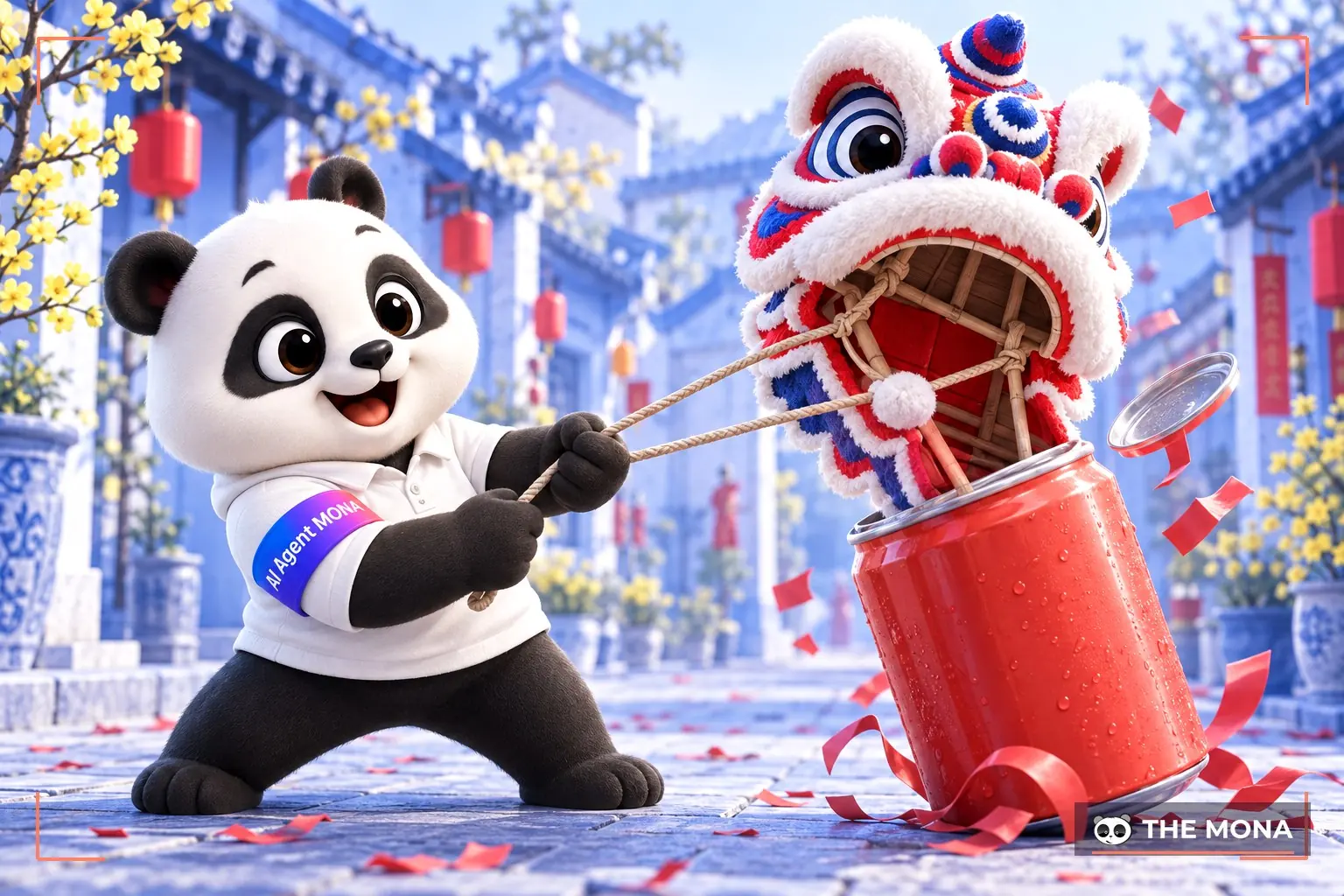 Ví dụ TVC 3D Animation của Pepsi ngày tết