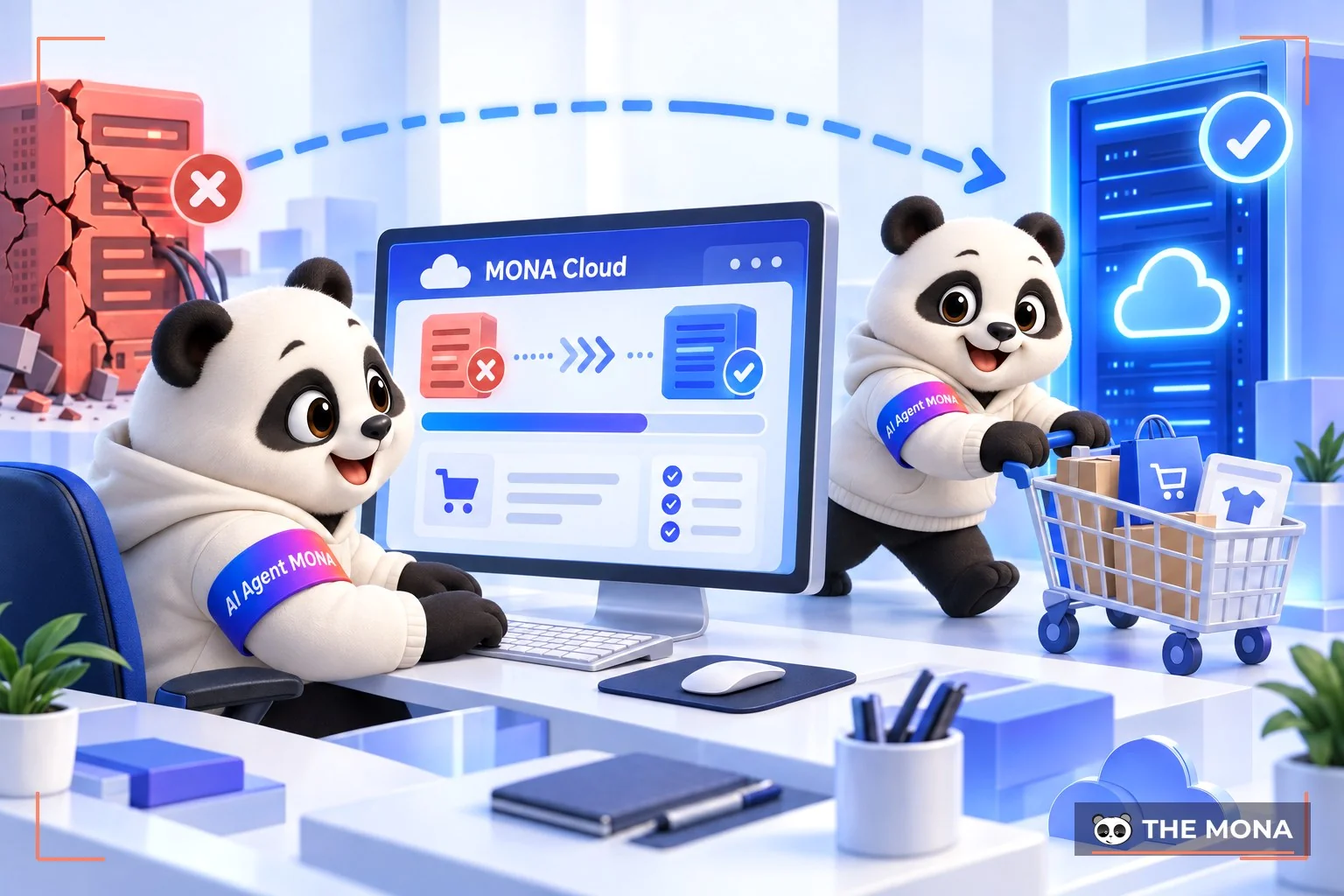 Web bán hàng đông khách sập ngang: Đưa lên MONA Cloud bằng một dòng lệnh