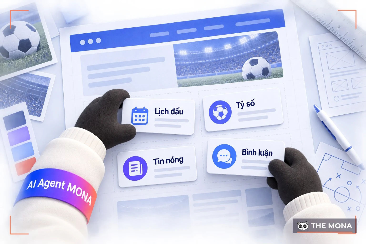 Những tính năng cần thiết khi thiết kế website tin tức bóng đá