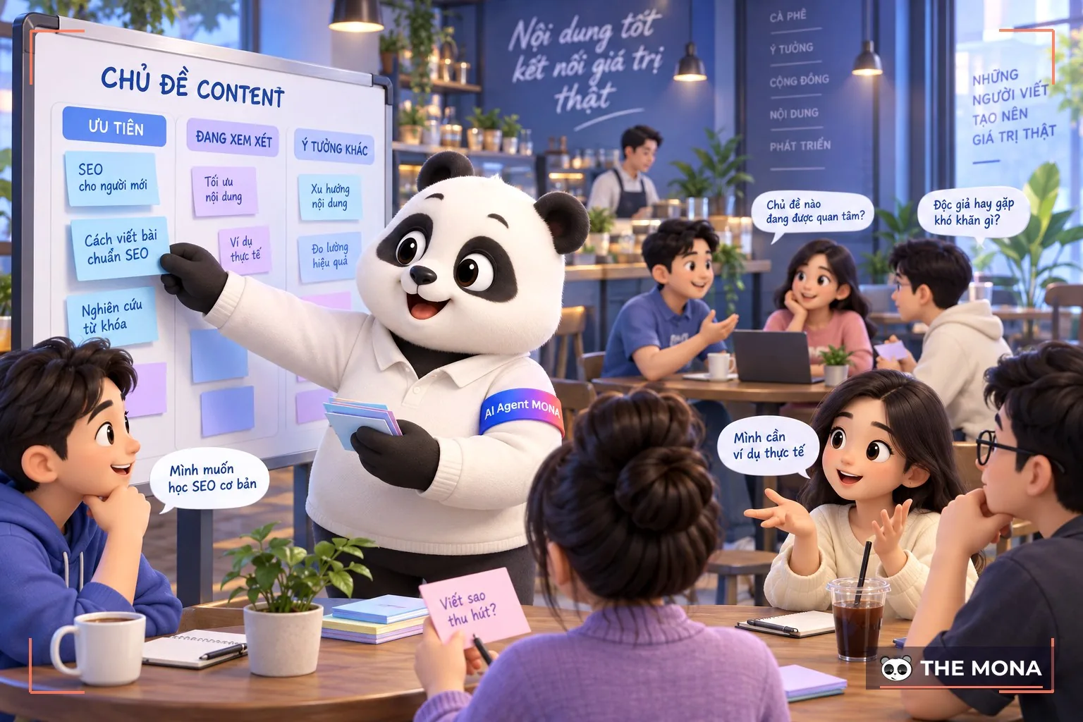 Xác định chủ đề và tạo content