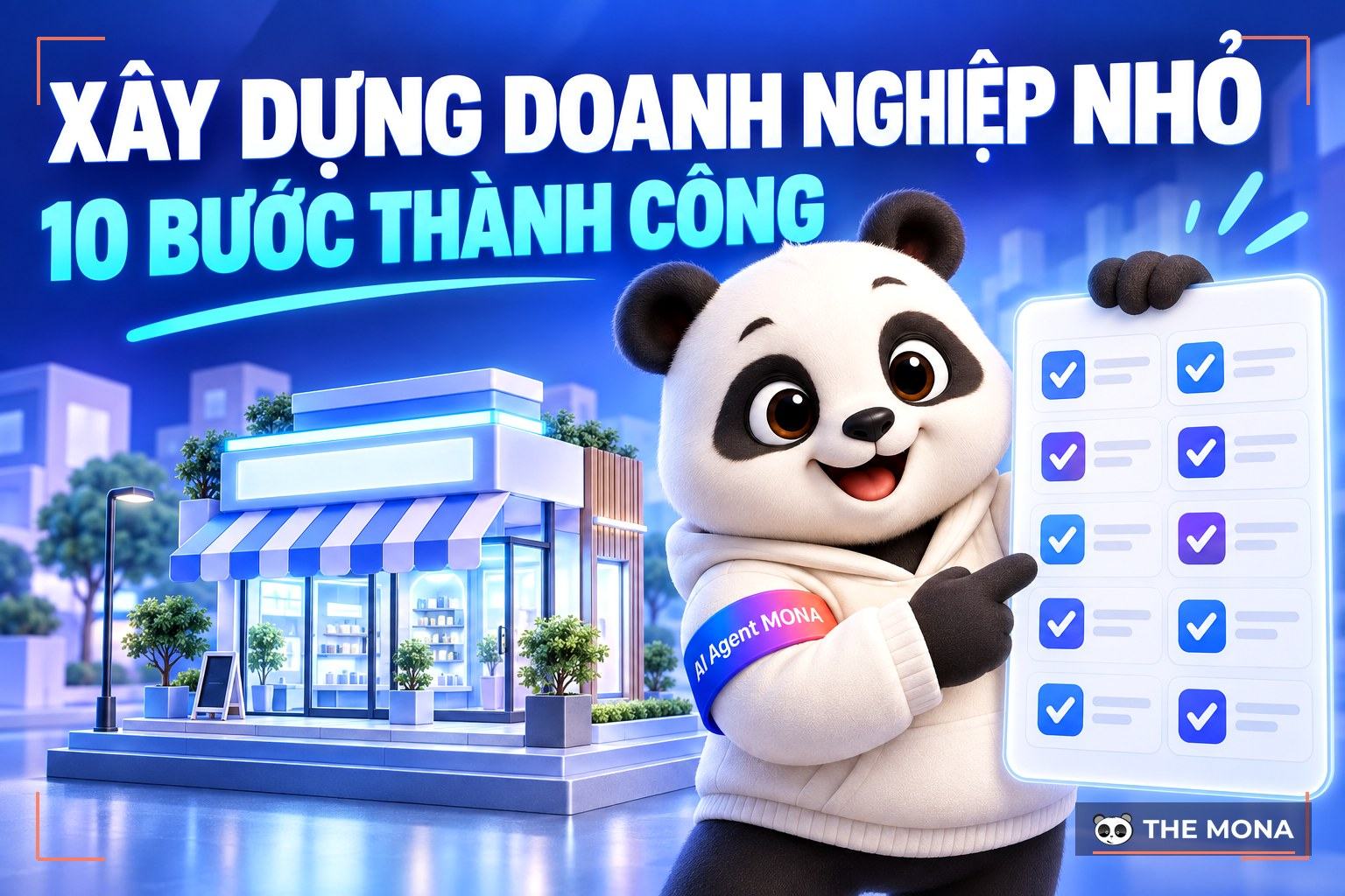 10 Bước để xây dựng doanh nghiệp nhỏ thành công