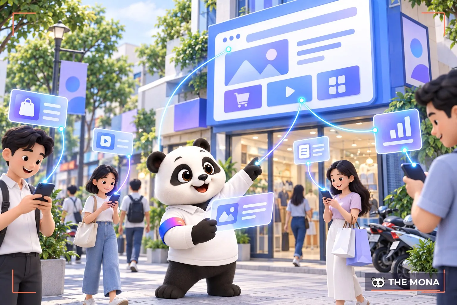Xây dựng hệ thống social để tăng nguồn truy cập trực tiếp