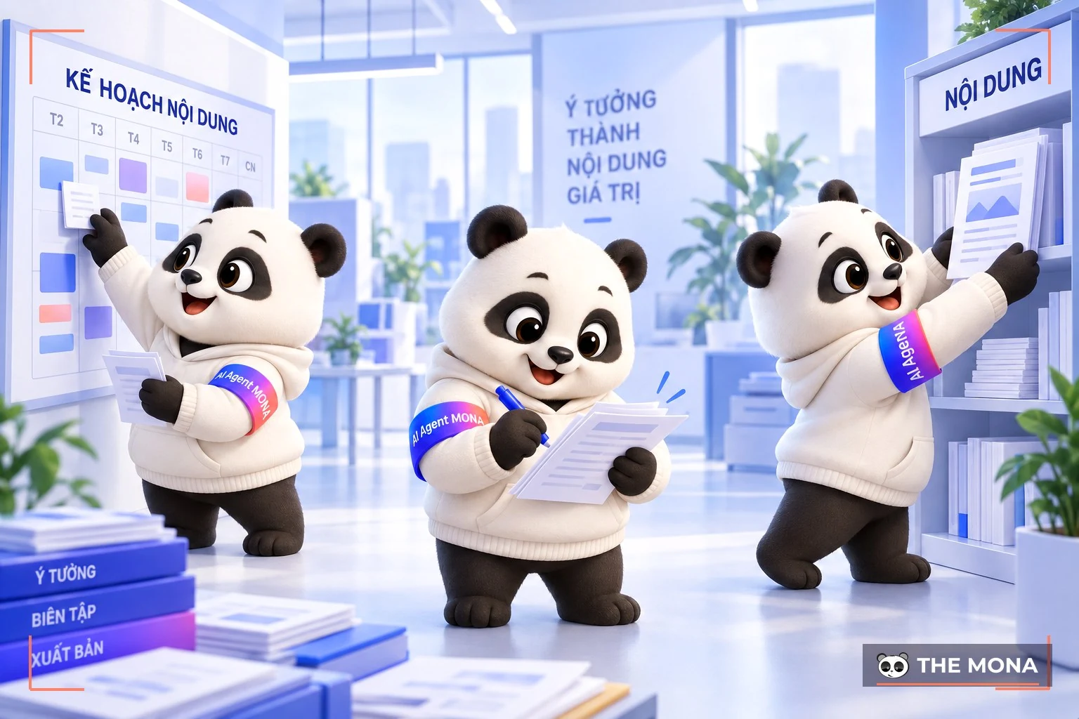 Xuất bản content chất lượng thường xuyên