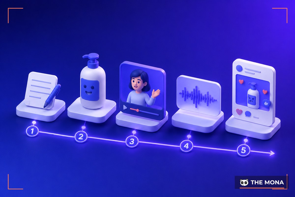 Năm bước làm video vật thể biết nói Quy trình năm bước làm video vật thể biết nói bằng AI