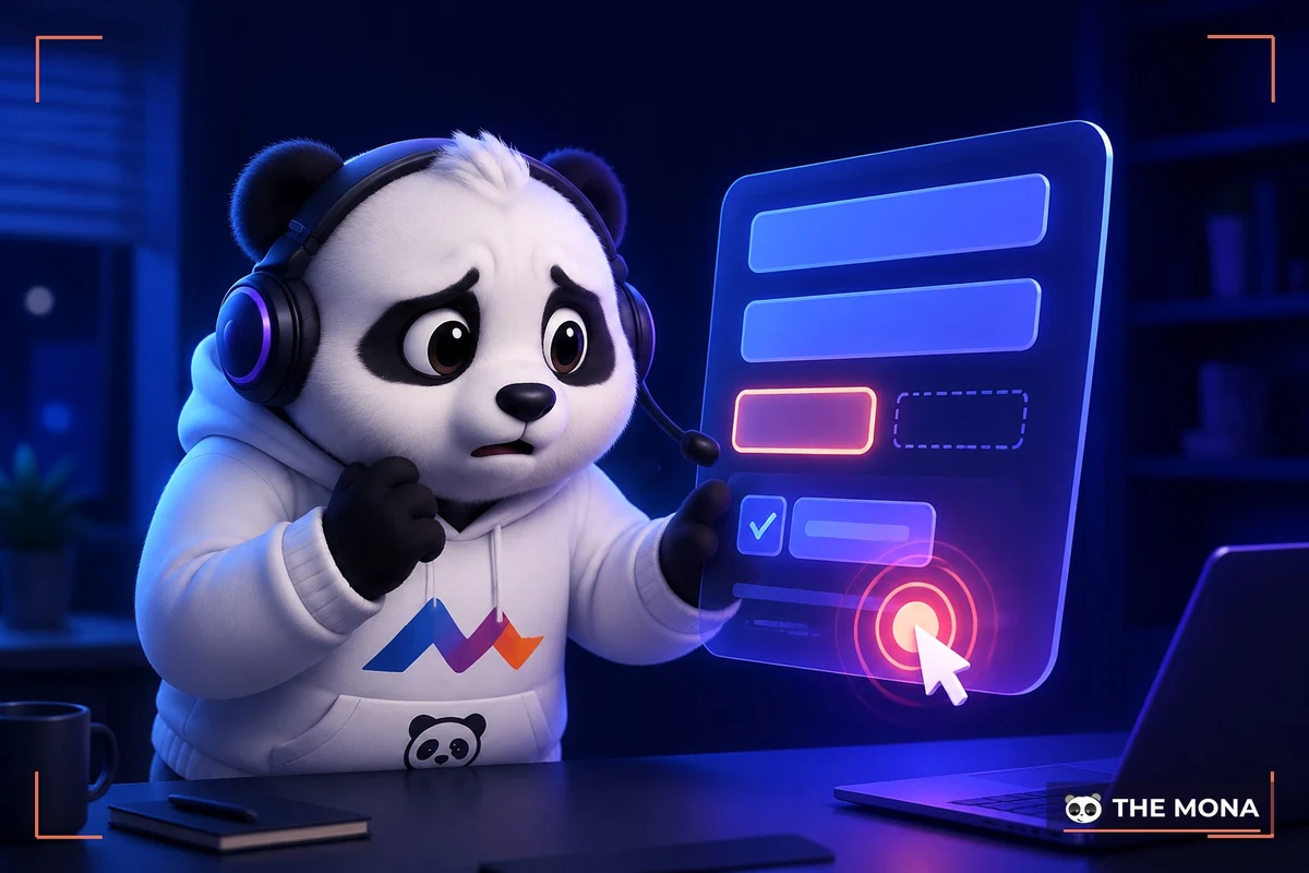 Gấu MONA phát hiện robot RPA bấm trượt sau khi giao diện phần mềm đổi vị trí
