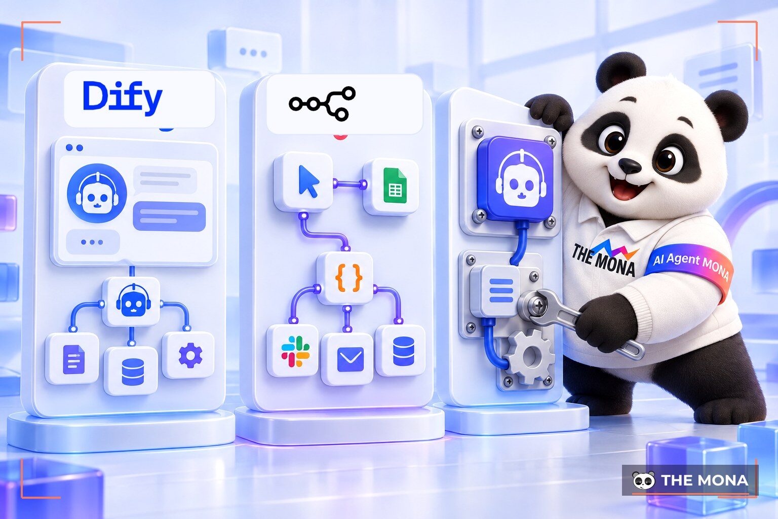 Bảng so sánh dựng ứng dụng AI bằng kéo thả Dify và viết code thuần