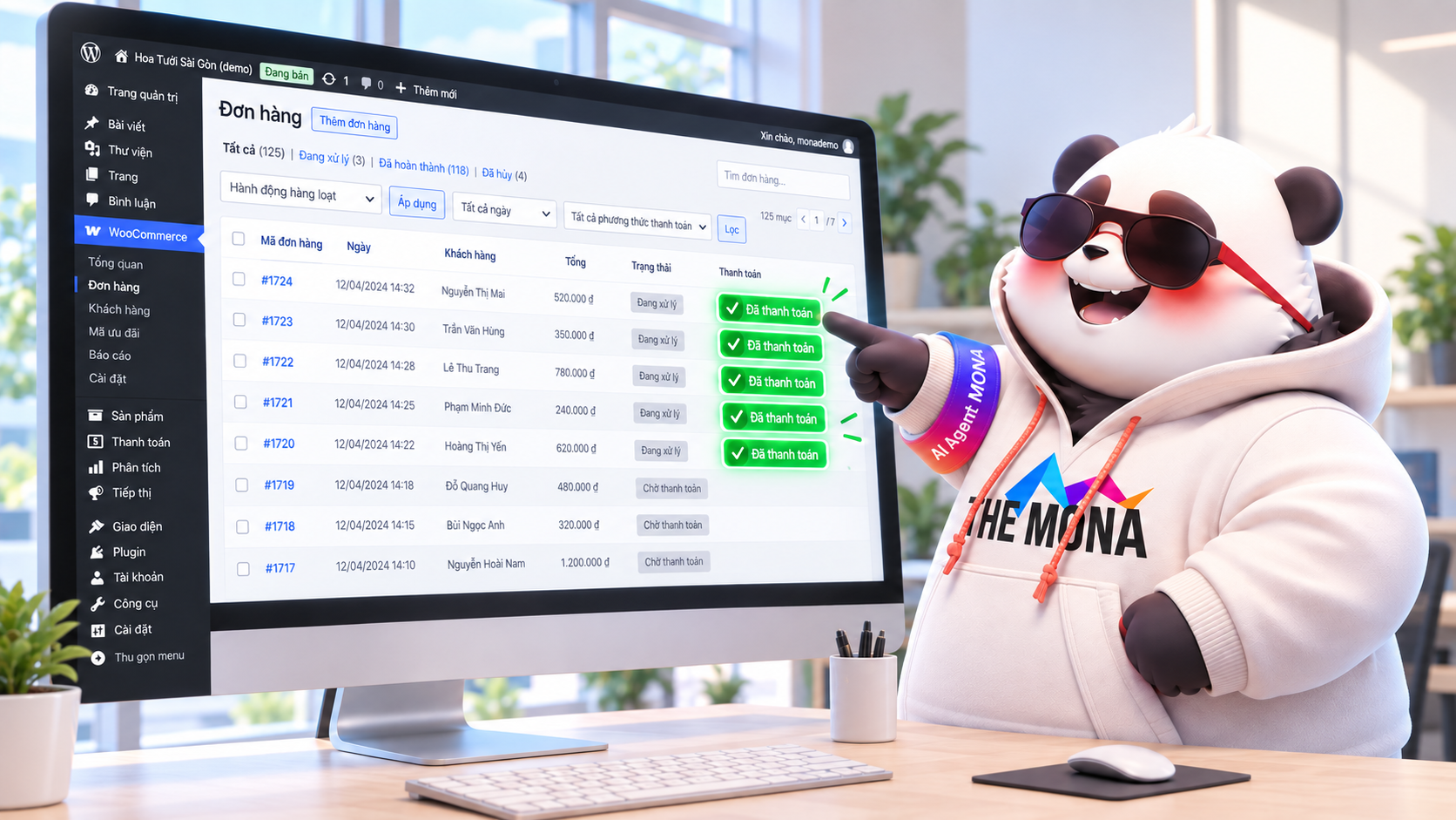 Cổng thanh toán WooCommerce cho website: Tích hợp MONA Pay