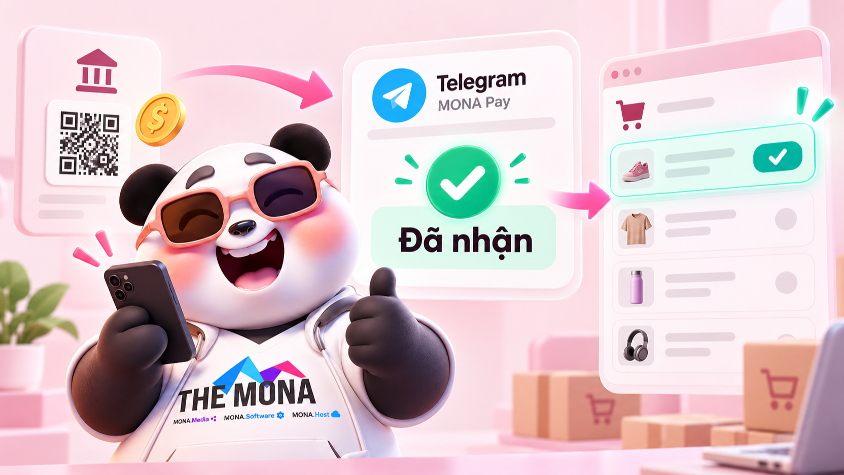 tài khoản ảo cho website nhiều đơn hàng chốt sale tự động