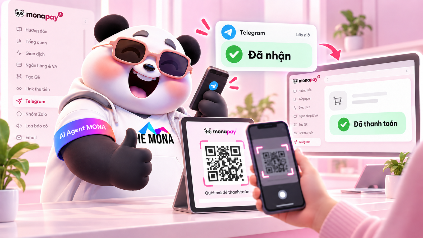 tạo mã qr nhận tiền cho website tự động đối soát đơn hàng
